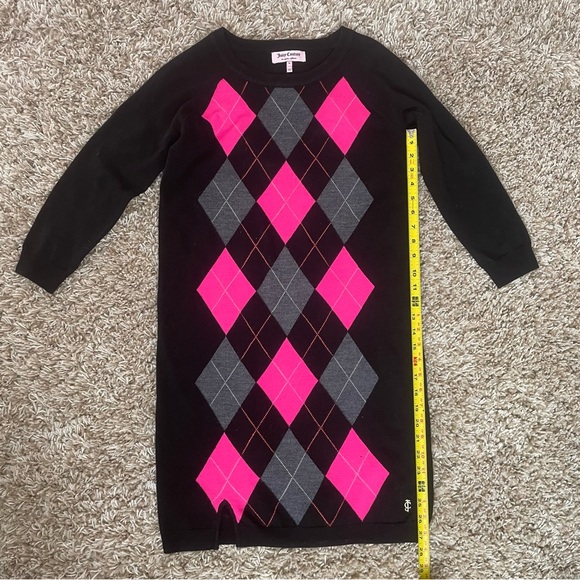 Juicy Couture Argyle Sweater Dress - Picture 3 of 11